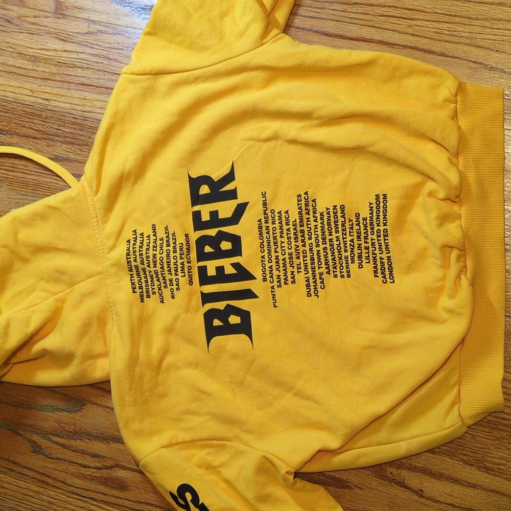 Justin Bieber "Purpose Tour" Stadium Tour Hoodie